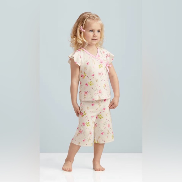 American Girl Other - American Girl Bitty Baby Toddler Pajamas Beautiful Blooms, Size 3T